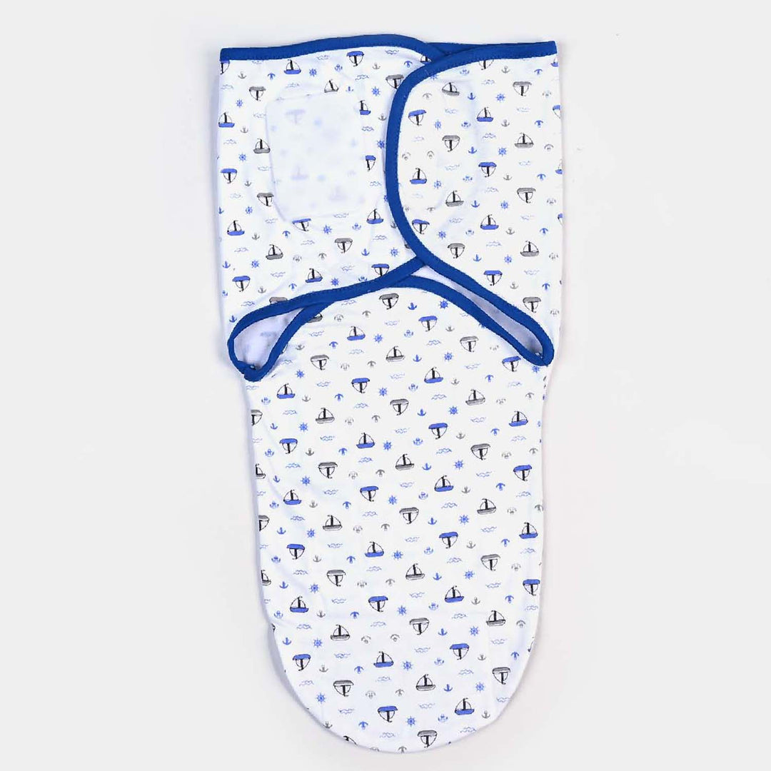 Baby Swaddle With Cap & Mittens Set