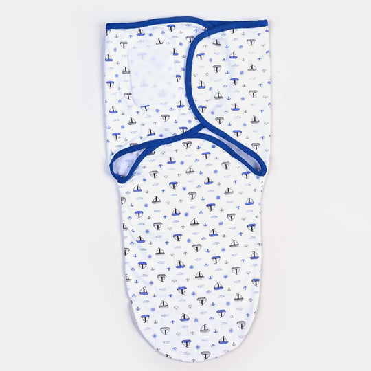 Baby Swaddle With Cap & Mittens Set