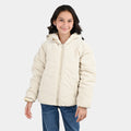 Girls Quilted Jacket Basic - Beige