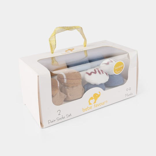 Baby Socks Set Pack Of 2