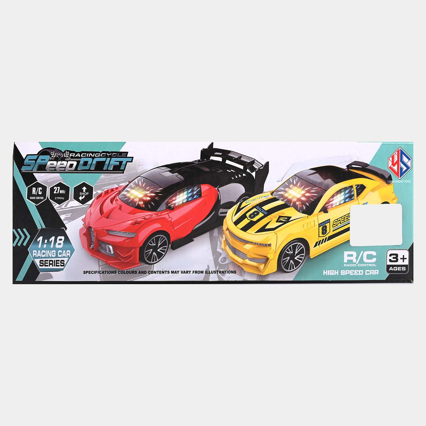 REMOTE CONTROL CAR WITH 3D LIGHTS FOR KIDS