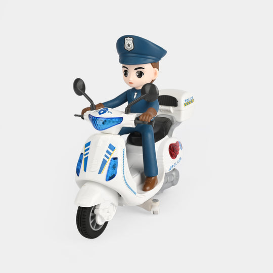 Police Motorcycle Toy