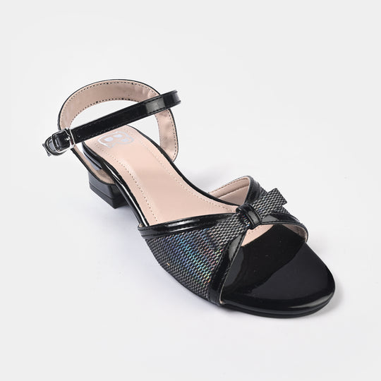 Girls Heel sandal ZP-111-BLACK