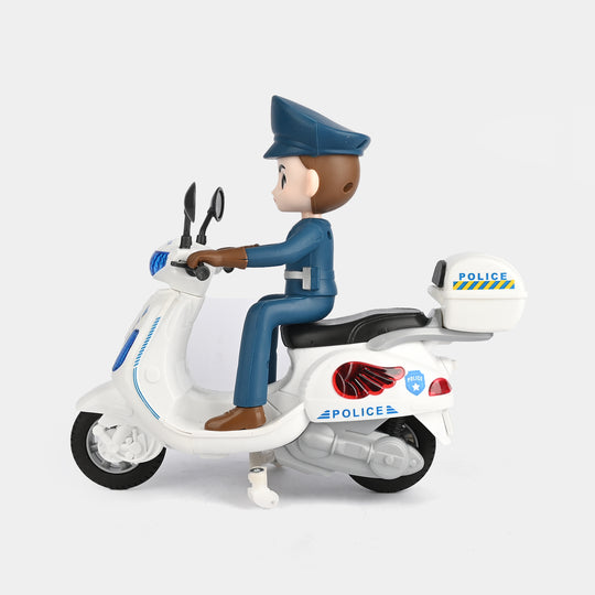 Police Motorcycle Toy