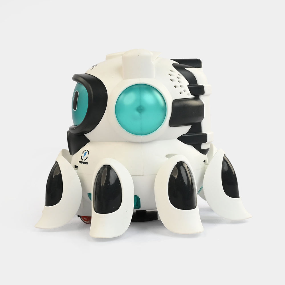 Mechanical Crazy Octopus Toy with Light & Sound