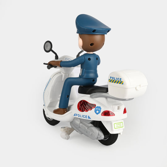 Police Motorcycle Toy