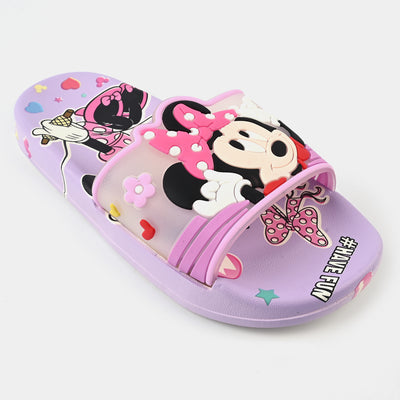 Girls Slippers 208-A18-Purple