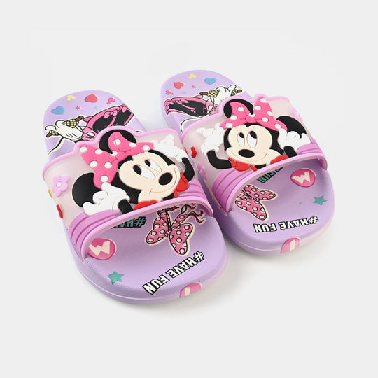 Girls Slippers 208-A18-Purple