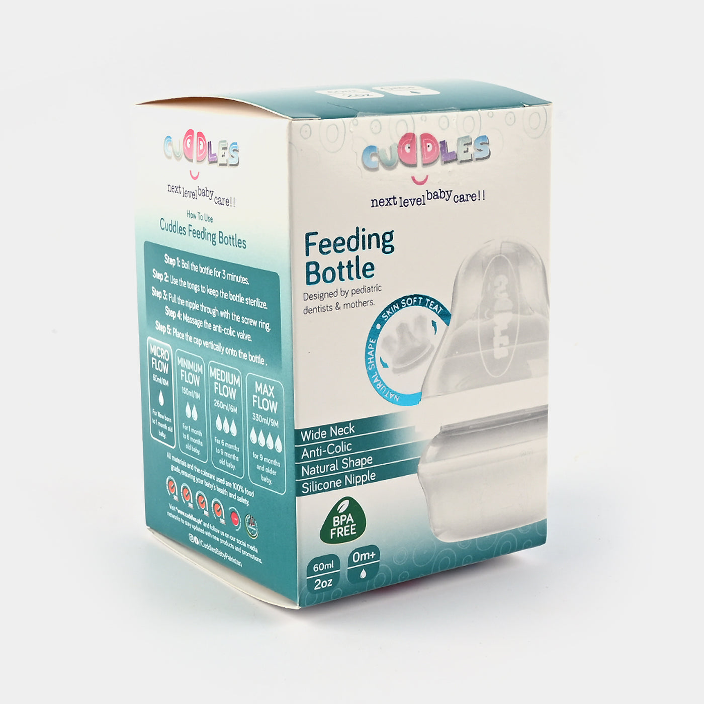 Cuddles Ultra Light Feeder Bottle - 60ml