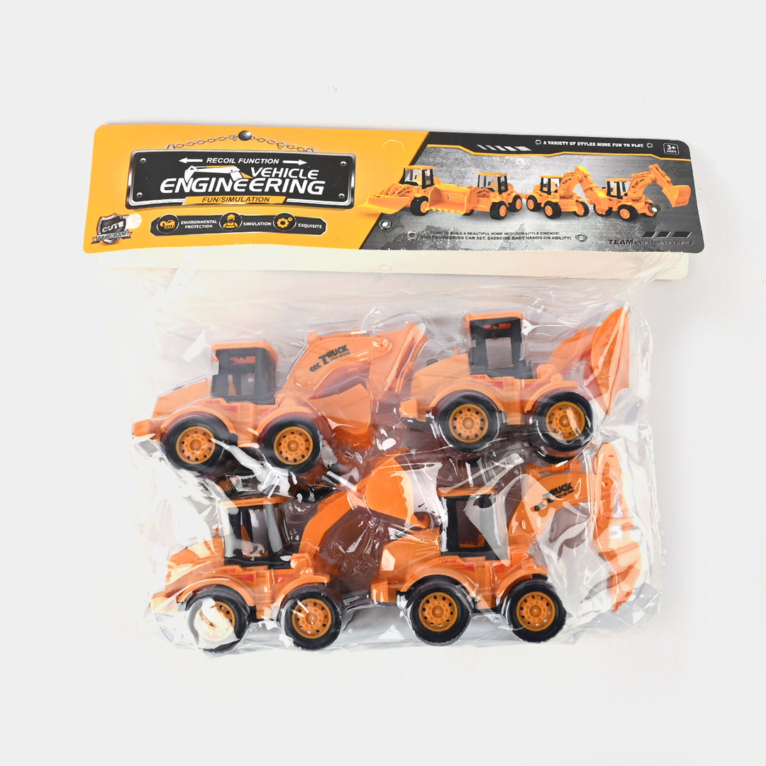 Assembly Construction Vehicles | 4PCs