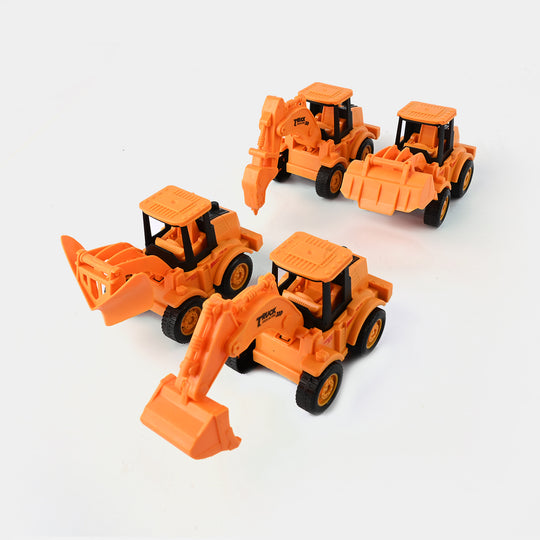 Assembly Construction Vehicles | 4PCs