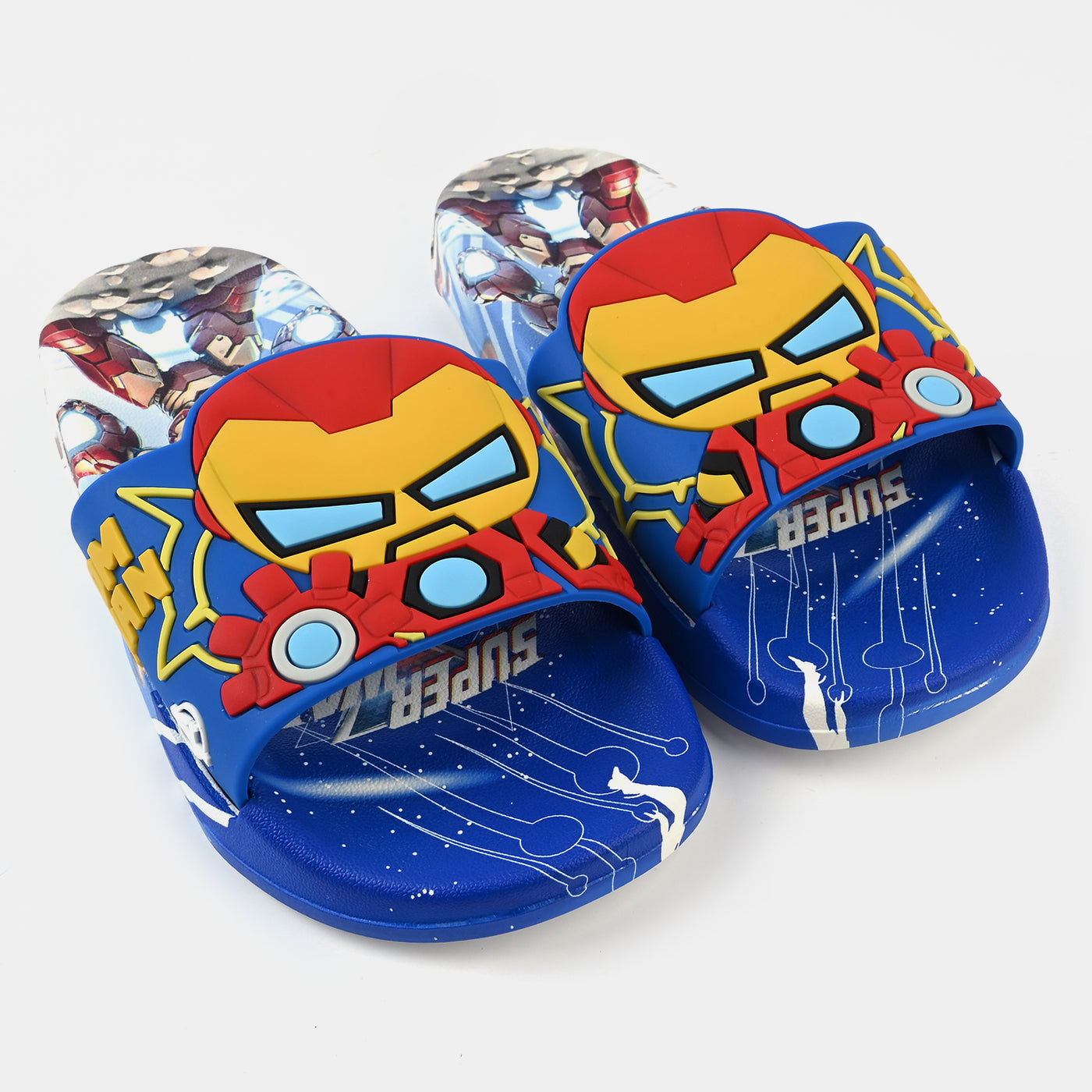 Boys Slippers 208-A8-Blue