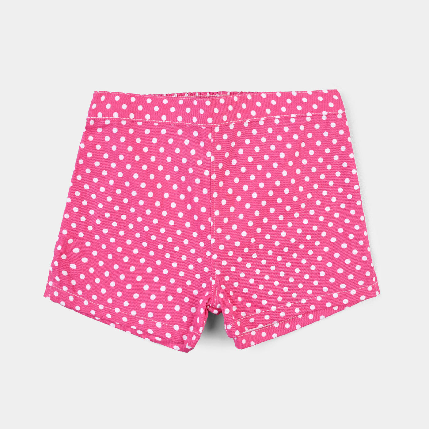 Infant Girls PC Short Polka Dot-Pink