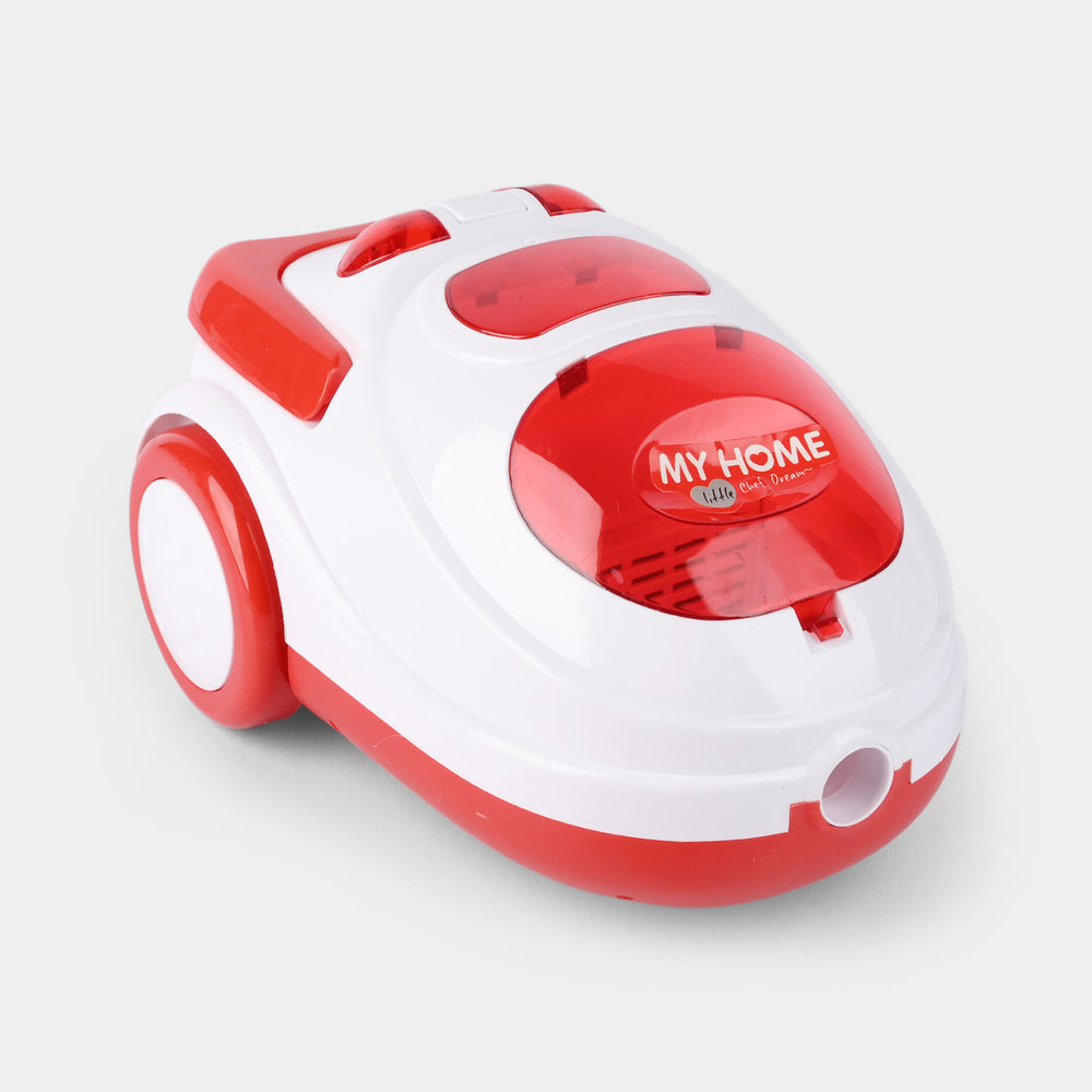 Kids Vacuum Cleaner Hoover Toy With Light & Music
