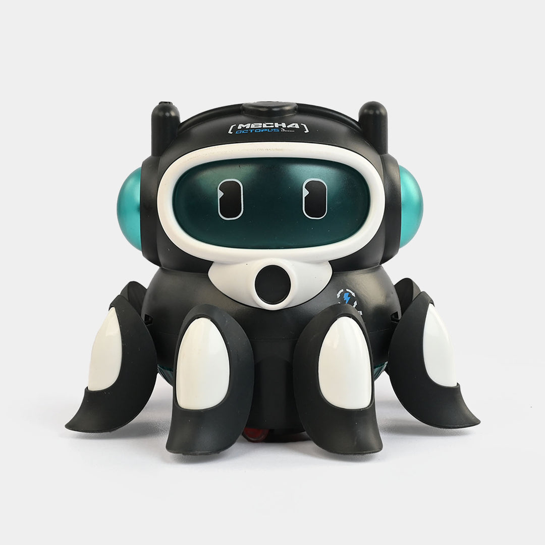 Mechanical Crazy Octopus Toy with Light & Sound