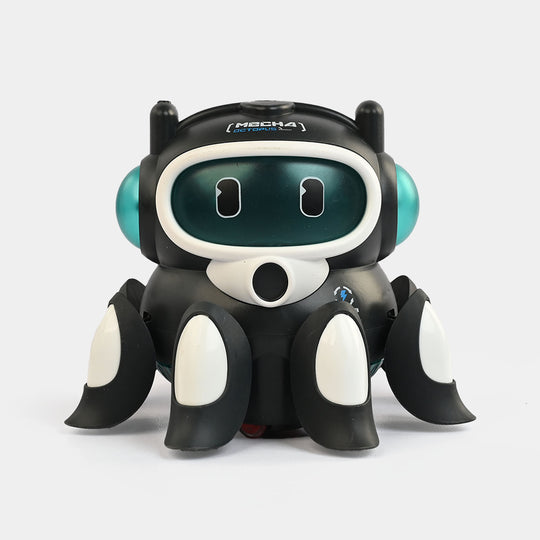 Mechanical Crazy Octopus Toy with Light & Sound