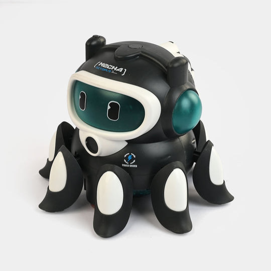 Mechanical Crazy Octopus Toy with Light & Sound