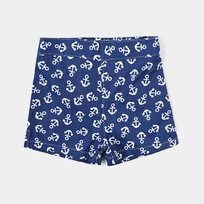 Infant Boys PC Short Anchor-Blue