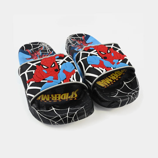 Boys Slippers 2208-96-BLACK