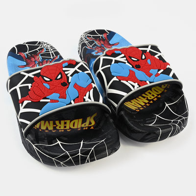 Boys Slippers 2208-96-BLACK