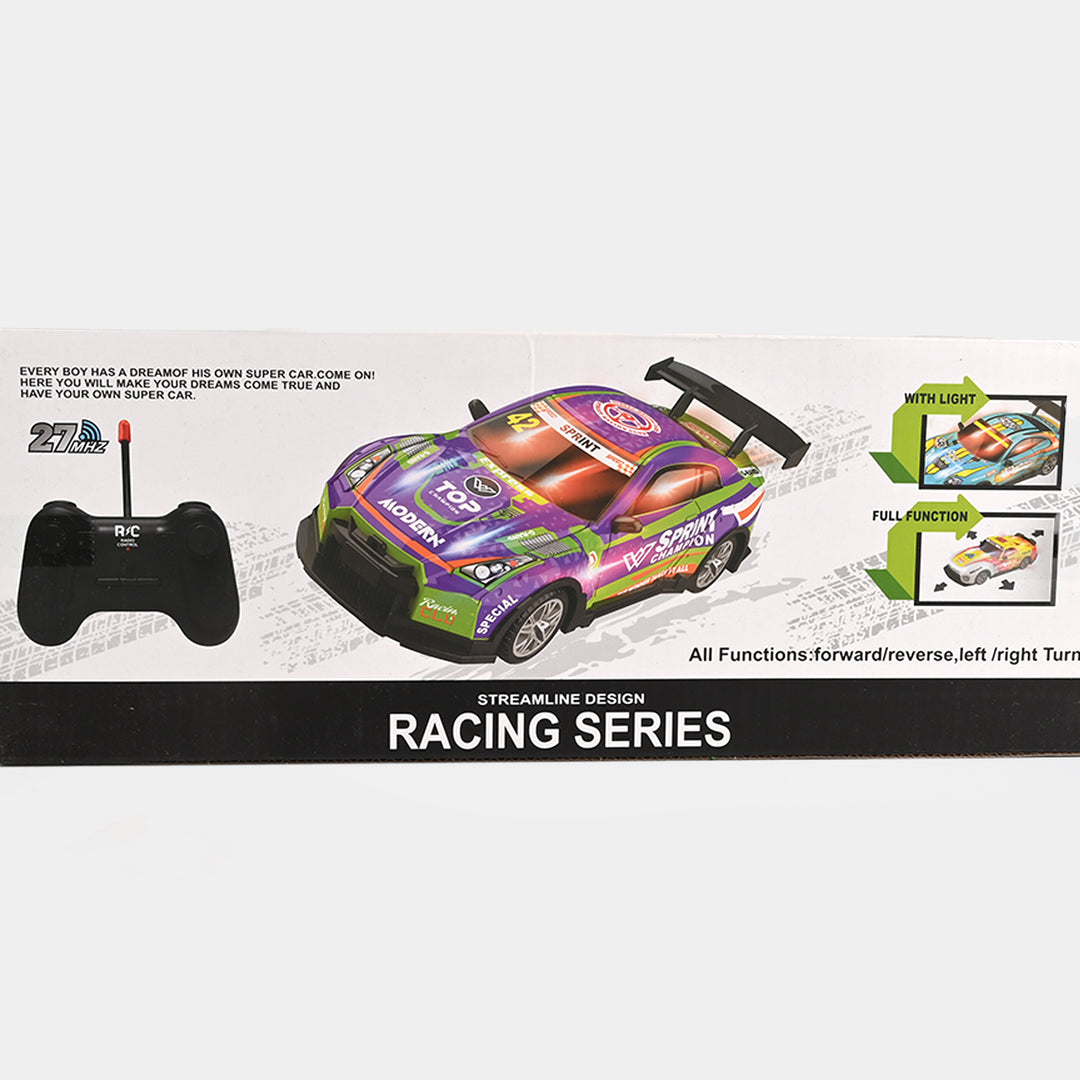 Remote Control Racing Series Car for Kids