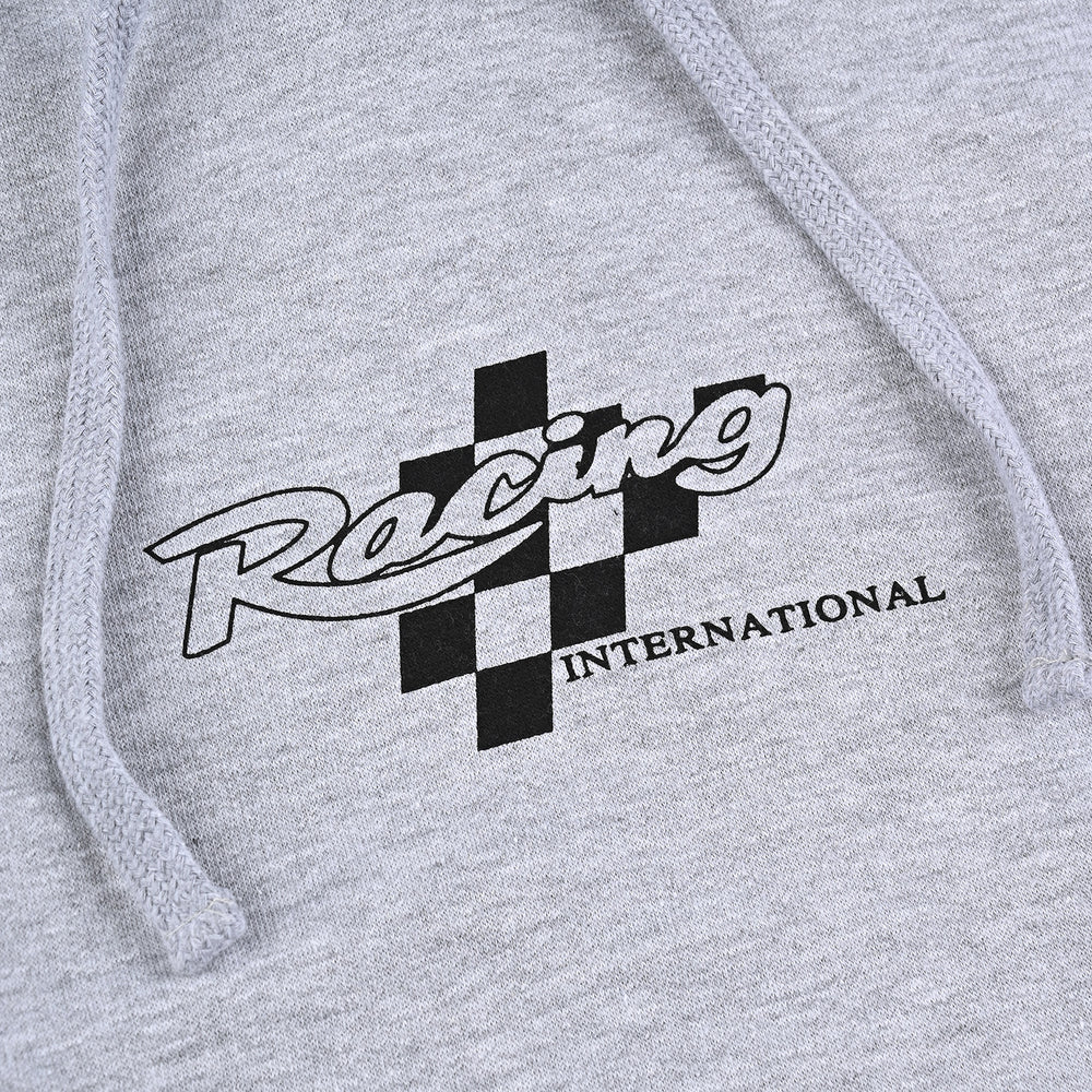 Teens Boys Fleece Sweatshirt Racing-H.grey