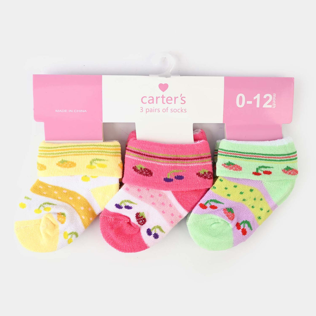 Infant Baby Socks 6-12M-3Pcs