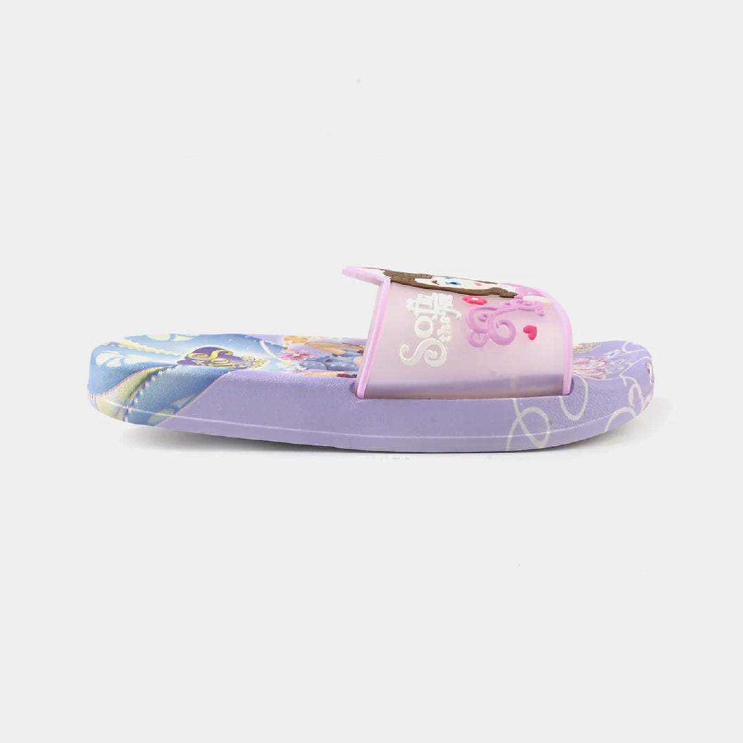 Girls Slippers 208-A12-Purple