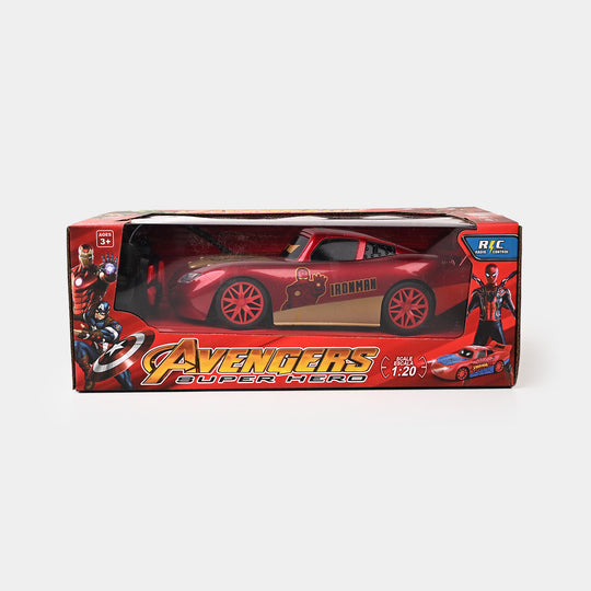 Remote Control Superhero Car Toy for Kids