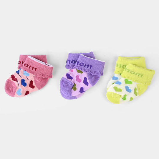 Infant Baby Socks 0-6M-3Pcs