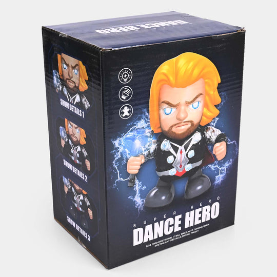 Character Dancing Hero With Light&Music Toy For Kids