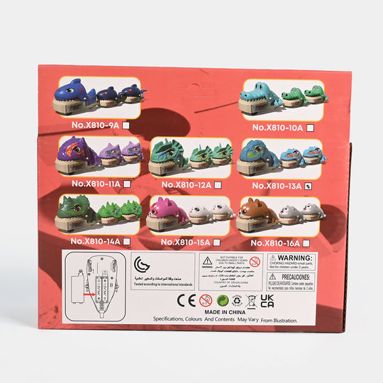 Crocodile Magnetic Train / Funny Toy
