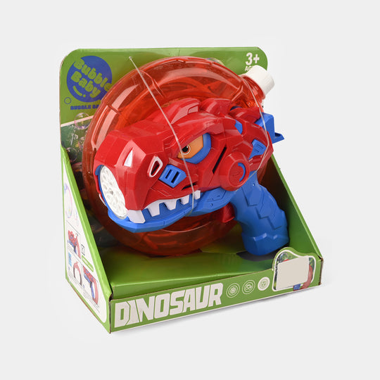 Dinosaur Bubble Gun – Automatic Bubble Blower for Kids
