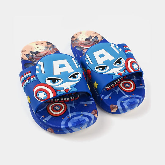 Boys Slippers 208-A9-Blue