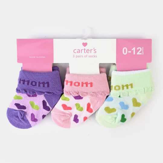 Infant Baby Socks 0-6M-3Pcs