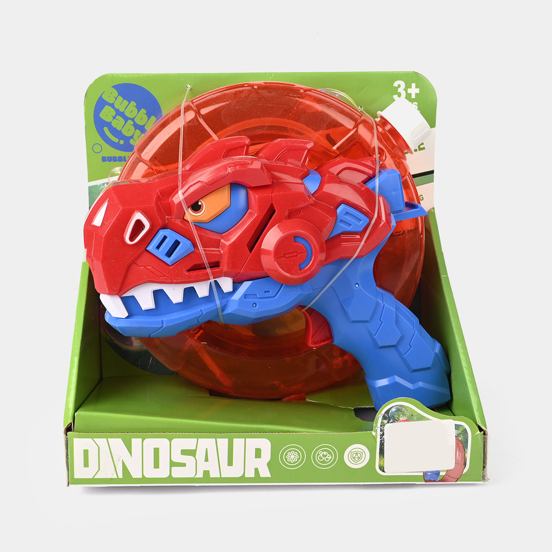 Dinosaur Bubble Gun – Automatic Bubble Blower for Kids