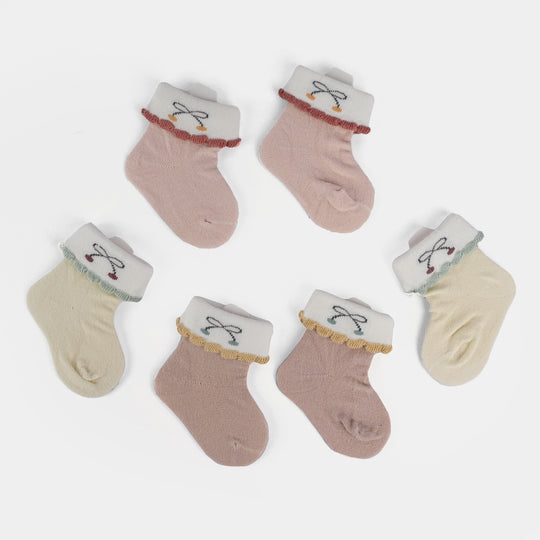 Infant Baby Socks 0-6M-3Pcs