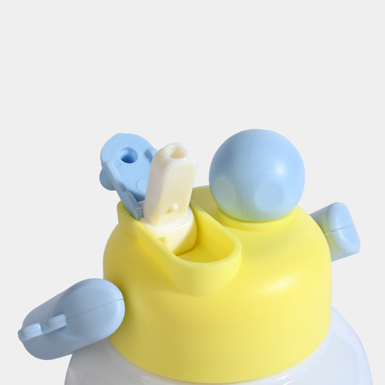 DRINKING STRAW CUP WATER BOTTLE | SH2700 - BLUE
