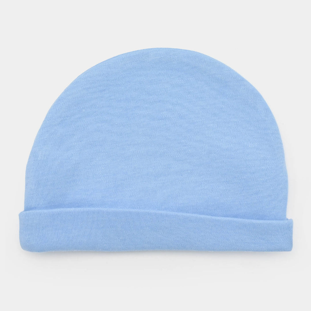 Baby Cotton Cap 0-3M-Blue