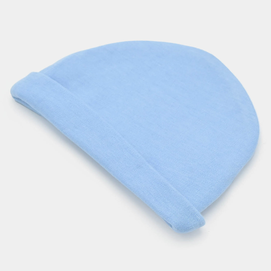 Baby Cotton Cap 0-3M-Blue