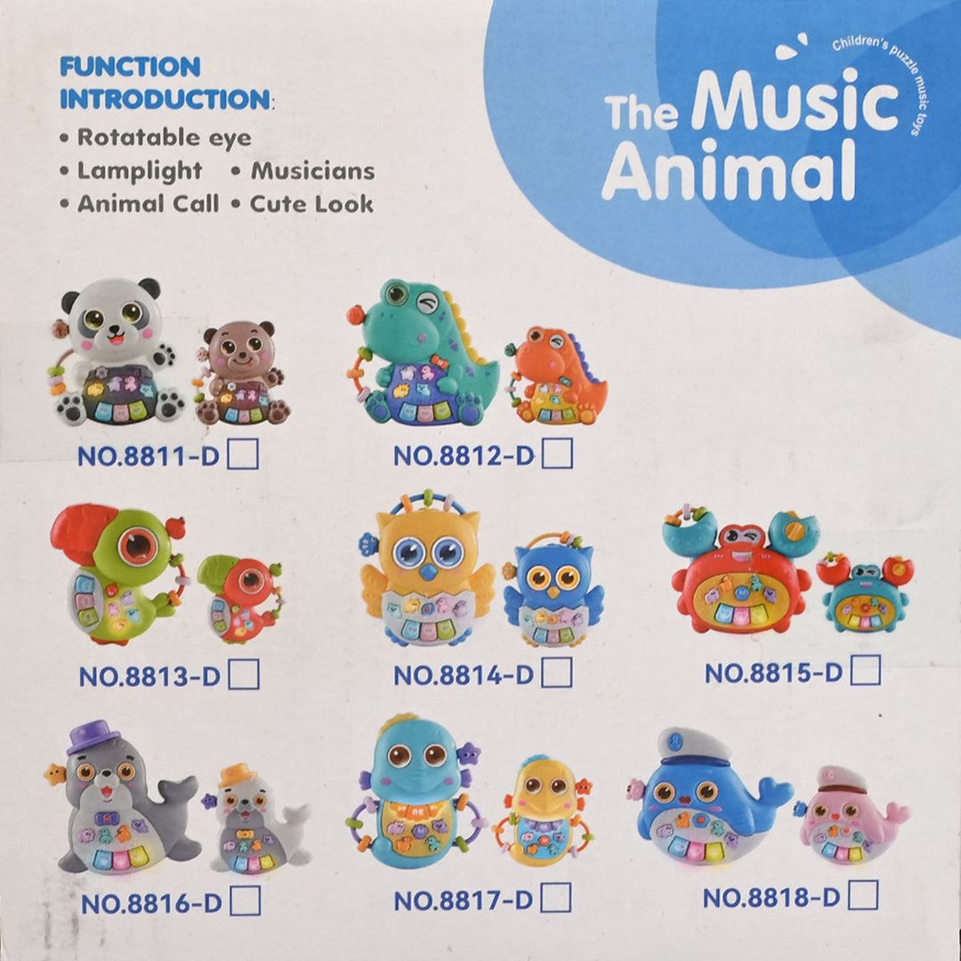 Musical Animal Piano with Light