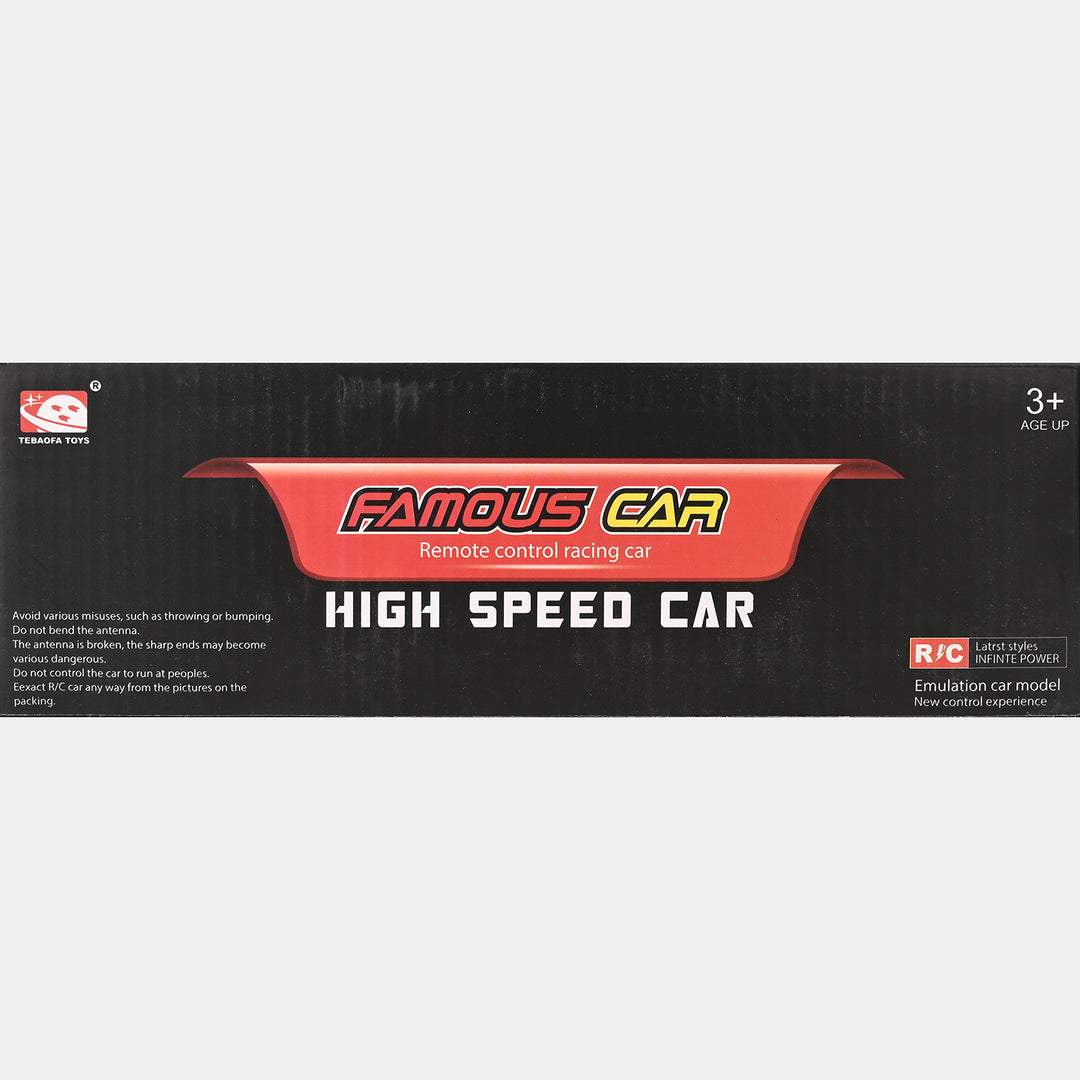 Famous Car – 27MHz Remote Control Racing Car