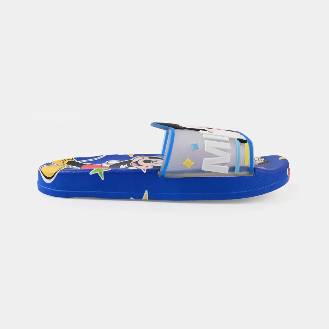 Boys Slippers 208-A19-Blue