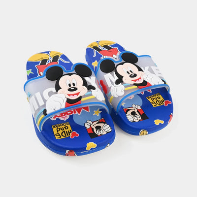 Boys Slippers 208-A19-Blue