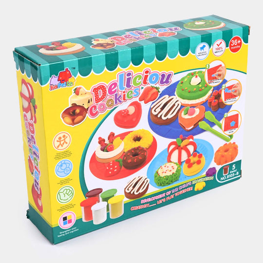 Delicious Cookies Color Dough Play Set