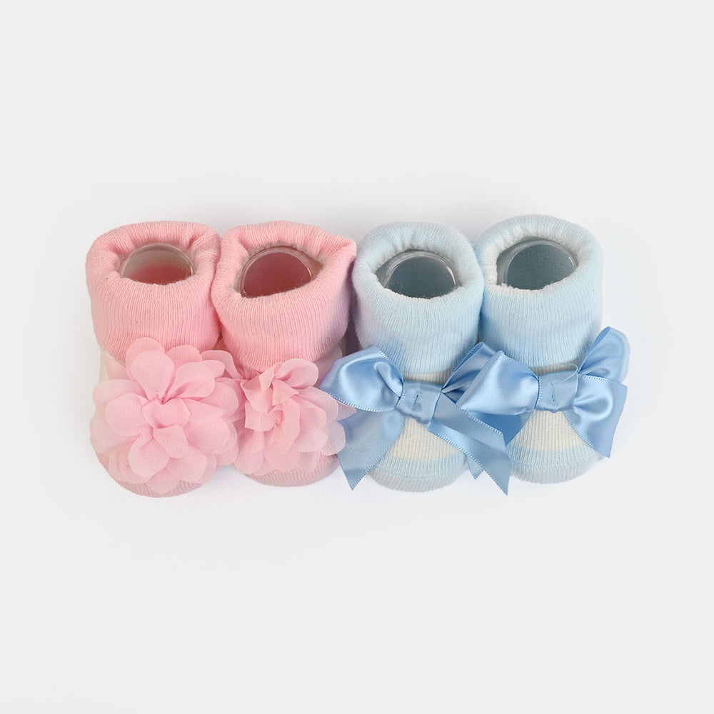 Premium Baby Socks Gift Set | 2 Pairs