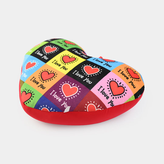 Soft Beans Heart Pillow