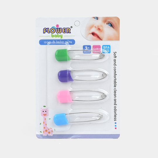 Baby Safety Pins Set | 4Pcs
