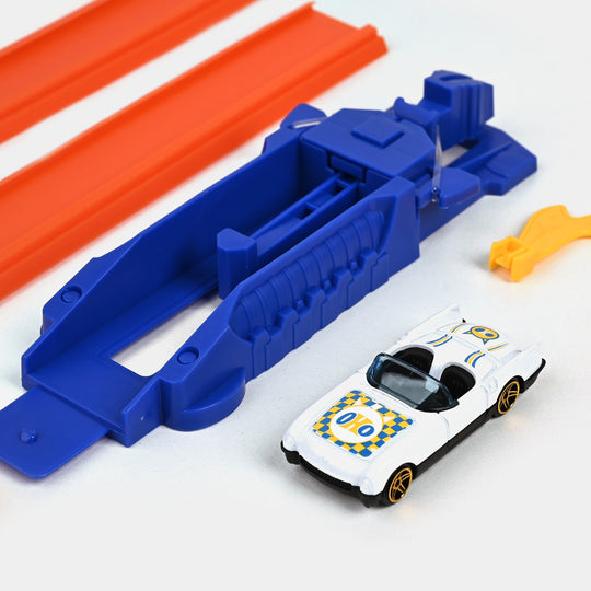 DIY Build Track Set with Car for Kids