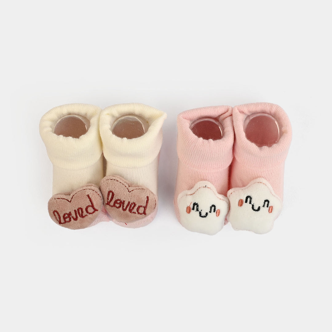Premium Baby Socks Gift Set | 2 Pairs